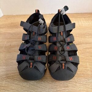 Keen Newport Neo H2 little kids orange/gray Sandals size 3